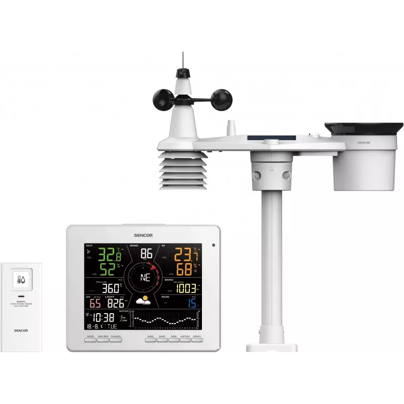 Laika stacija SWS 16600 WiFi 7 in 1