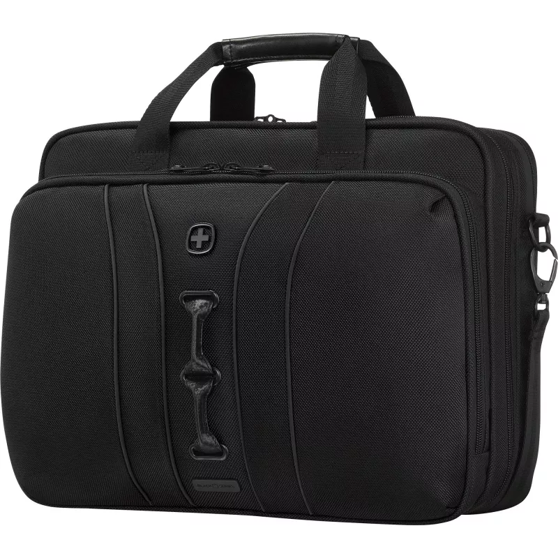 Portatīvā datora maciņš Wenger Legacy Melns Series 16 collas — piemērots līdz 40,6 cm, melns