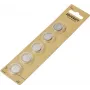 Voltcraft pogu elements CR 1620 3 V 5 gab. 70 mAh litija VC-16107960 (VC-16107960)