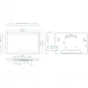 14 collu ALLNET ALLSD14RK3588A12B8G Android 12 displejs ar RK3588 SoC, NFC un PoE
