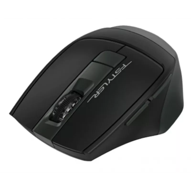 Bezvadu pele A4Tech A4TMYS46716 RF Wireless + Bluetooth, optiska 2000 DPI, 6 pogas, labrocīga, nano uztvērējs