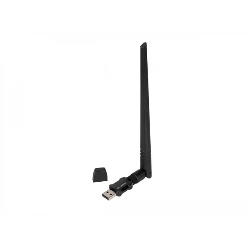 Lanberg USB adapteris bezvadu tīkla karte NC-0900-WIE USB 2.0 divjoslu AX900 1 ārējā antena