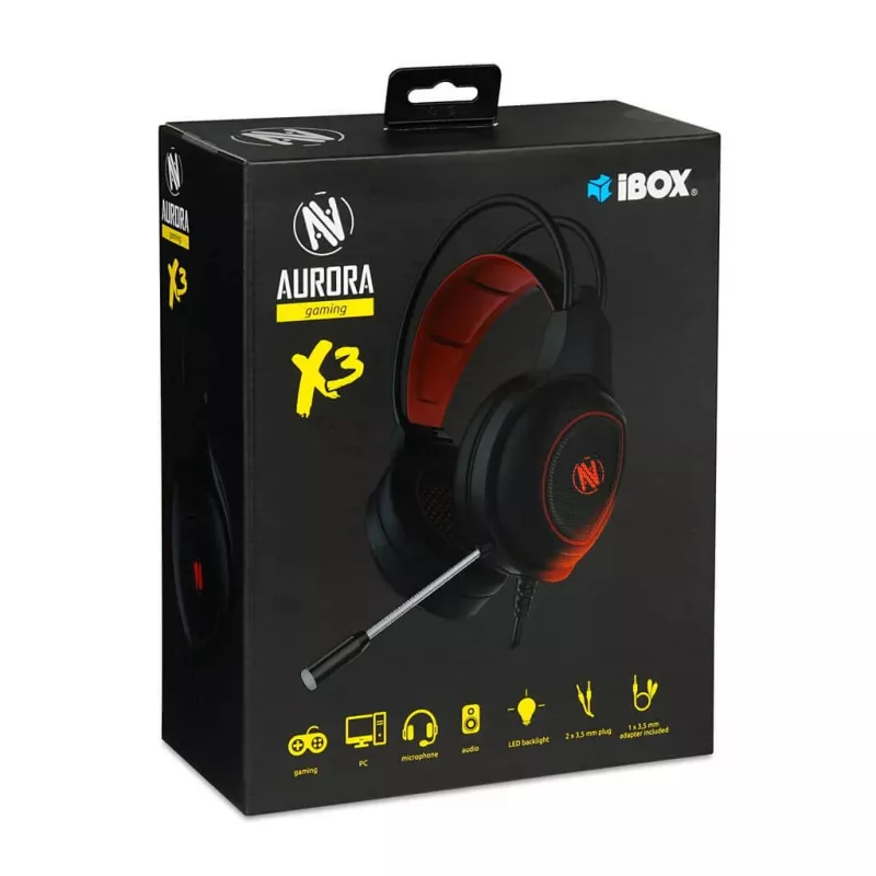 I-BOX X3 GAMING AUSTIŅAS AR MIKROFONU