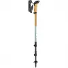 Pārgājiena nūjas Leki Makalu Lite regulējamas 90–125 cm, pelēkzaļas
