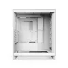 PC Case NZXT H7 Flow RGB Midi Tower balta — Tempered Glass, EATX, Front 3×120mm, USB-C