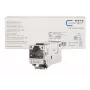 RJ45 Connector METZ CONNECT 130910KZ Silver Female 12 pcs