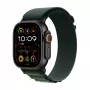 APPLE Watch Ultra 2 GPS + Cellular 49mm Black Titanium Case ar Dark Green Alpine Loop - Liels
