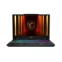 MSI Cyborg 15 B13WEKG-626XPL Intel® Core™ i7 i7-13620H klēpjdators 39.6 cm (15.6) Full HD 16 GB DDR5-SDRAM 512 GB SSD NVIDIA GeForce RTX 5050 Wi-Fi 6E (802.11ax) NoOS Melns