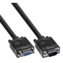 VGA kabelis MediaRange MRCS249 2 m — VGA (D-Sub) uz VGA (D-Sub), melns