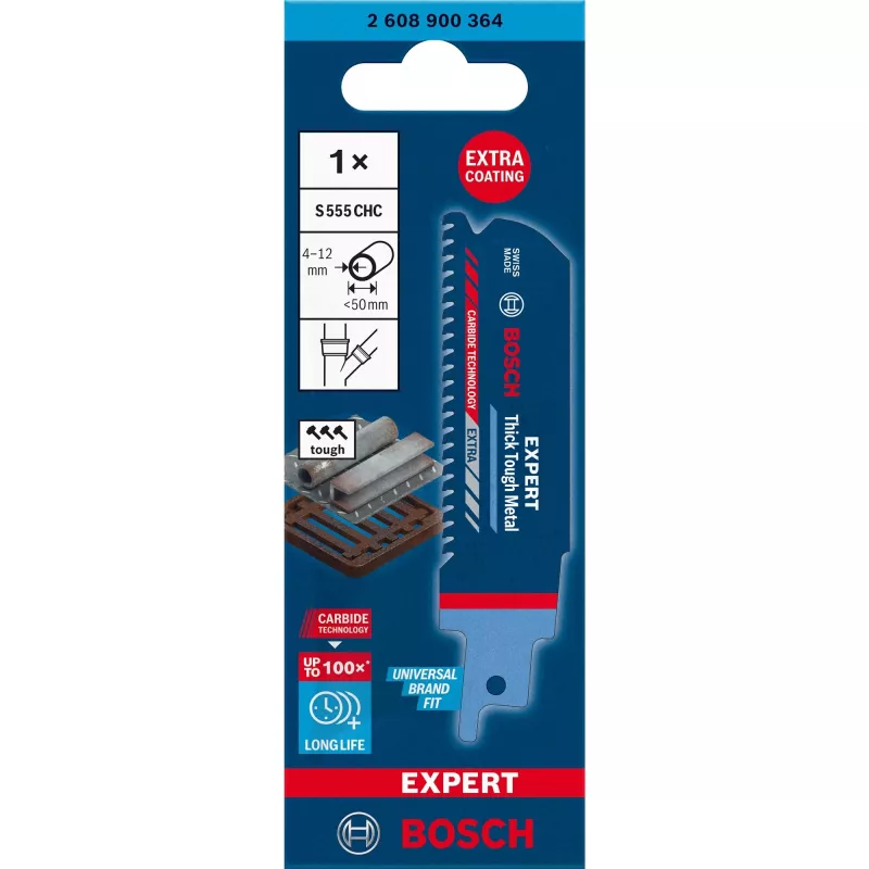 Bosch Expert 2 608 900 364 finierzāģa/figūrzāģa/vibrācijas zāģa asmens karbīda 1 gab.