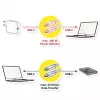 USB kabelis VALUE 11.99.9085 USB4 Gen 3x2 0.5 m USB C melns