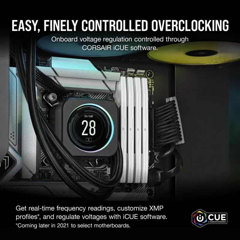 CORSAIR Vengeance DDR5 komplekts 48 GB 2 x 24 GB DIMM 288 kontaktu 3000 MHz PC5-48000 CL30 1,4 V balts (CMK48GX