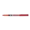 Pilot V5 HiTec sarkanas tintes pildspalvas, 0,5 mm sarkana tinte, 12 gab.