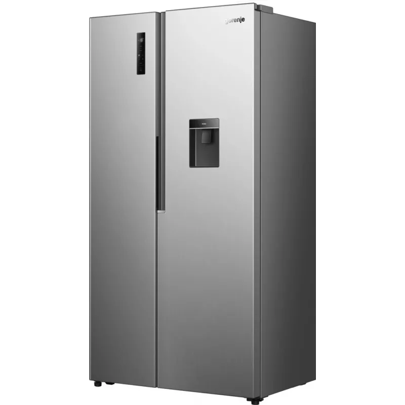 Gorenje HZF55082 NRS917E41XWD G400, brīvstāvošs, amerikāņu durvis, pelēks, 2 durvis, skārienjūtīgs, LED