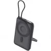 4smarts Wireless Powerbank Enterprise Pocket space pelēka (541407)