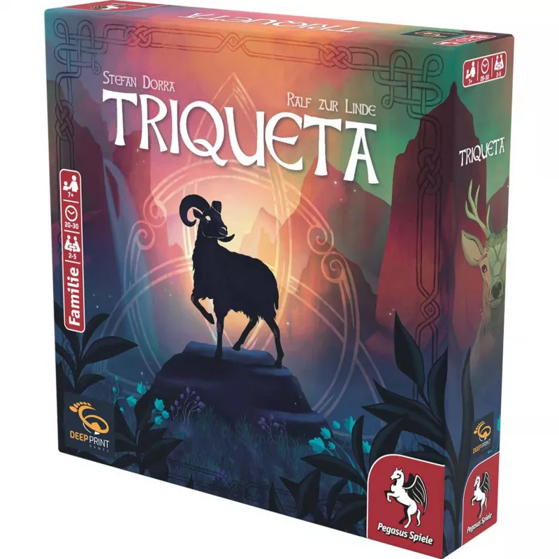 Deep Print Games: Triqueta 2te Edition, galda spēle