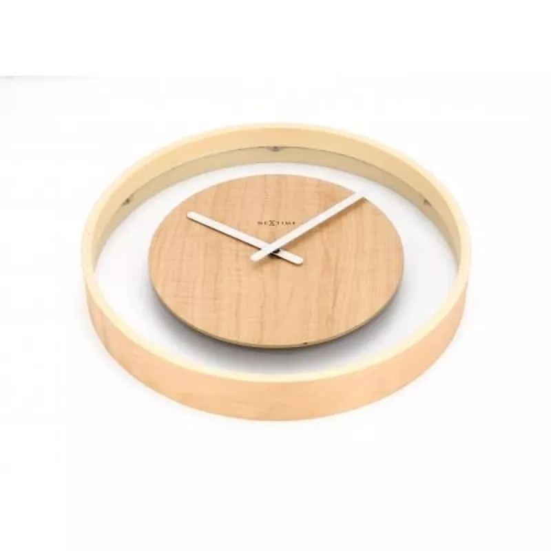 NeXtime klok 3046 Wood Loop, Ø30 cm, sienas, koks