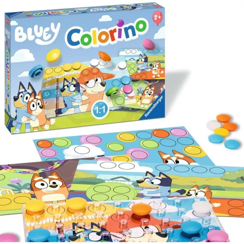 Bluey Colorino, mācību spēle