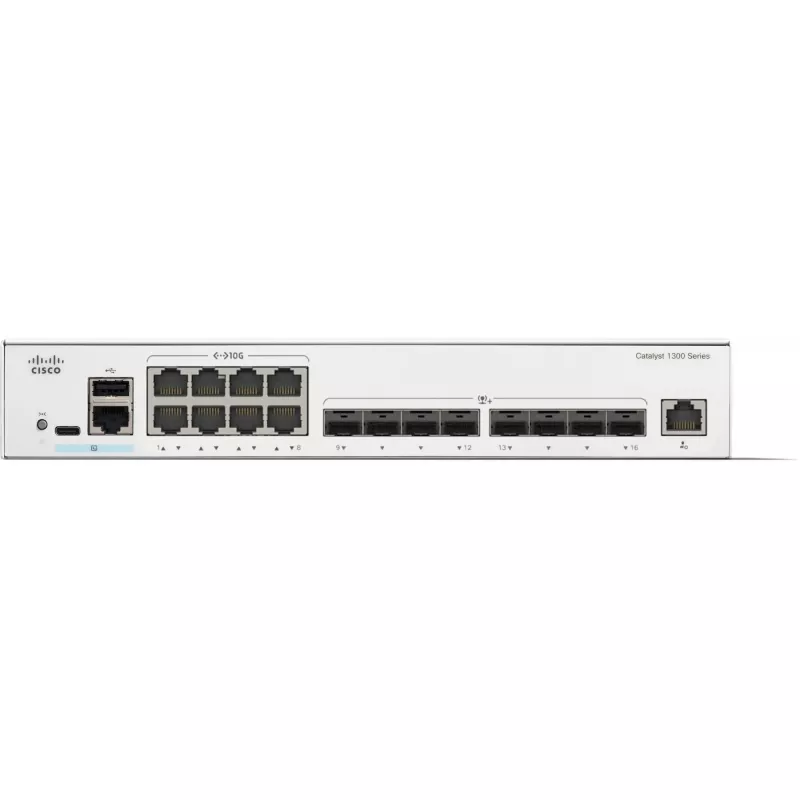 Pārvaldāms slēdzis Cisco Catalyst C1300-16XTS L2/L3 320 Gbit/s