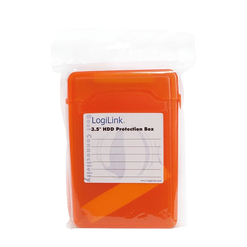 Aizsargkaste 3,5 inch cietajam diskam, oranža