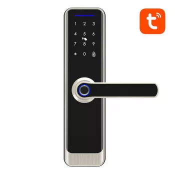 Digitālā viedā slēdzene Avatto SDL-A270-S WiFi Sudraba — elektroniskā durvju slēdzene ar Wi‑Fi savienojumu