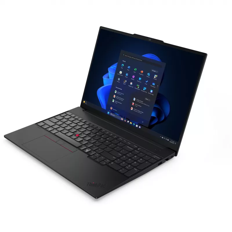 Lenovo ThinkPad E16 Gen 3 (AMD) AMD Ryzen™ 5 220 klēpjdators 40,6 cm (16 collu) WUXGA 32 GB DDR5-SDRAM 1 TB SSD Wi-Fi 6E (802.11ax) Windows 11 Pro melns