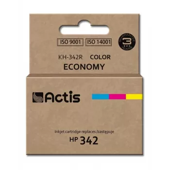 Actis KH-342R Tinte (aizstāj HP 342 C9361EE; Standarta; 12 ml; krāsa: ciāna, fuksīna, dzeltena)