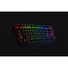 Mehāniskā spēļu tastatūra Razer MelnsWidow V3 Tenkeyless — USB, QWERTY US, Razer dzeltena slēdži, RGB apgaismojums, melna