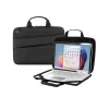 Mobilis THE ONE - piezīmjdatora soma - atvāžama, 20% pārstrādāta - Izturīga - 12.5 - 35,60cm (14) - Melna (003067)