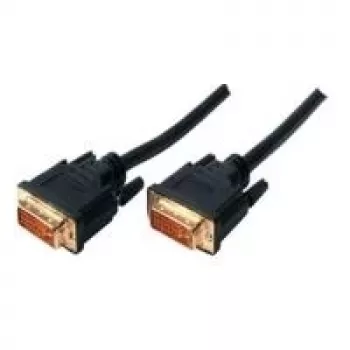 DVI-D/DVI-D kabelis, melns, ShiverPeaks, 3 m