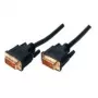 DVI-D/DVI-D kabelis, melns, ShiverPeaks, 3 m