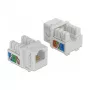 Keystone modulis DeLOCK 86498 plakans balts RJ-12