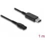 DELOCK USB uzlādes kabelis elektriskajiem skuvekļiem 4,3 V, saderīgs ar Philips OneBlade 360 Face + Body