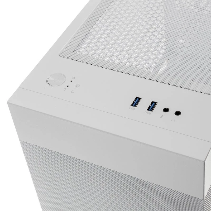 Lian Li LANCOOL 205 Mesh C Midi Tower balts korpuss