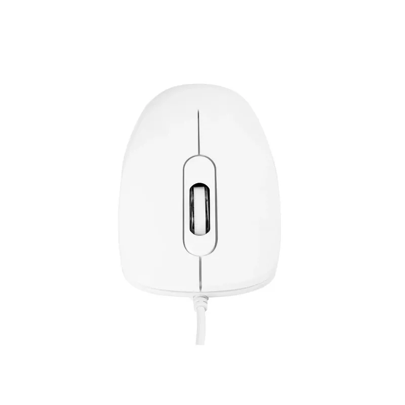 MODECOM M10 M-MC-0M10-200 pele (optiskā, 1000 DPI, balta krāsa) (M-MC-0M10-200)