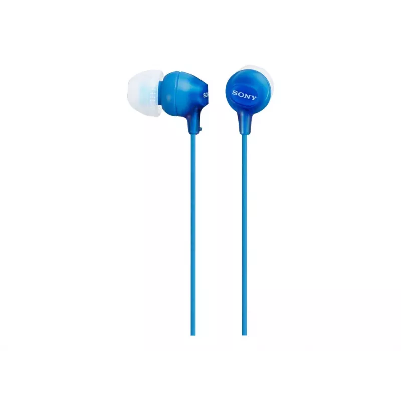 Sony MDR-EX15LP, vadu, 8–22000 Hz, mūzika, 3 g, austiņas, zila