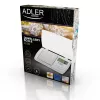 Adler AD 3161 virtuves svari Balts Taisnstūra elektroniskie personīgie svari