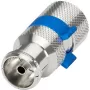 Viegli uzstādāma IEC/koaksiālā ligzda (sudraba/zila, 6,5–8,0 mm)