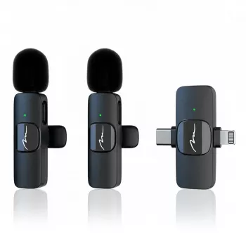 MEDIA-TECH ZESTAW MIKROFONÓW KRAWATOWYCH MICRO-MIC DUO MT416