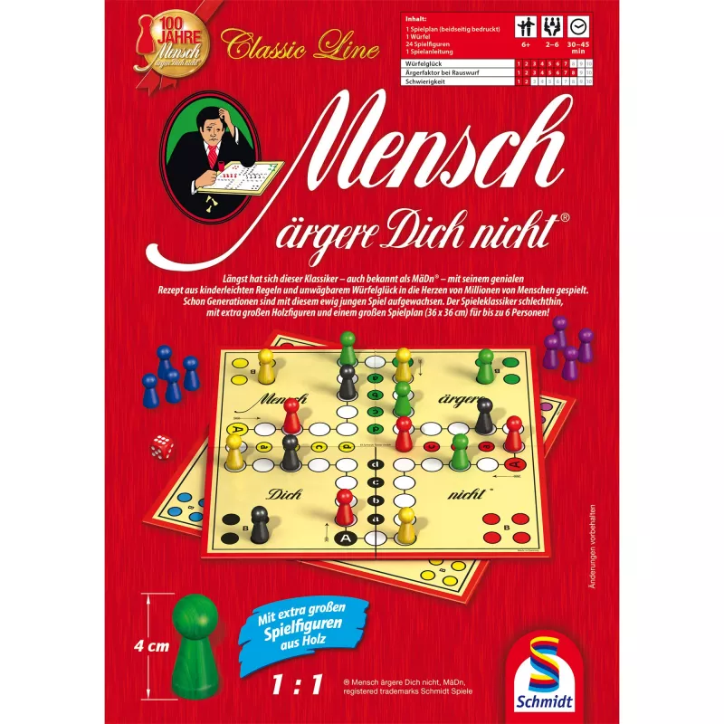 Classic Line: Ludo metāla kārbā, galda spēle