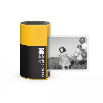 Kodak MemoShot Era MS100 foto printeris 68,58 x 45,72 mm melns dzeltens