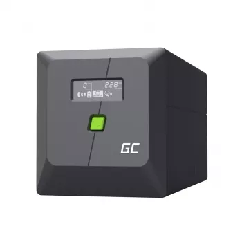 Green Cell nepārtrauktās barošanas avots (UPS) Line-Interactive 1 kVA 600 W 4 AC kontaktligzdas