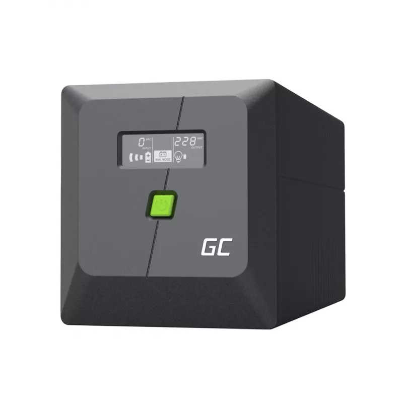 Green Cell nepārtrauktās barošanas avots (UPS) Line-Interactive 1 kVA 600 W 4 AC kontaktligzdas
