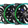 Korpusa ventilators EKL Wing Boost 3 ARGB 140 mm — iepakojumā 3 gab.