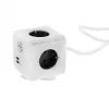 Strāvas sadalītājs Tellur Power Cube Extended 4 kontaktligzdas 2 USB porti