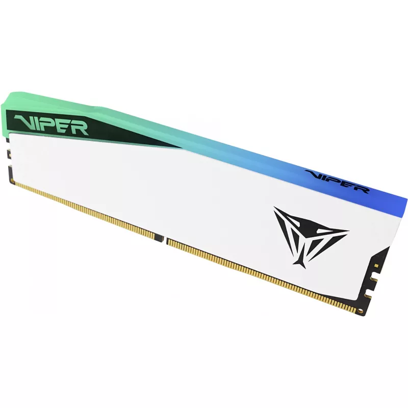 DIMM 48 GB DDR5-6000 (2x 24 GB) Dual-Kit, atmiņa balta, PVER548G60C42KW, Viper Elite 5 RGB, INTEL XMP, AMD EXPO