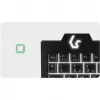 KeySonic KSK-3210ELU (DE) tastatūra Mājas USB QWERTZ Vācu Melna