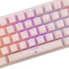 Mehāniskā spēļu tastatūra White Shark Wakizashi GK-002421V2 rozā ASV-Zils izkārtojums