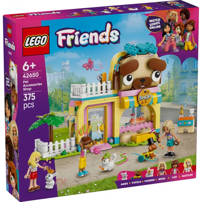 LEGO FRIENDS 42650 Mājdzīvnieku aksesuāru veikals