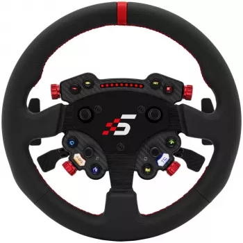 Simagic stūres rumbas/pogas komplekts GT1 Pro (GTPRO-R K Leather) — ādas pārklājums, saderīgs ar GT1 sēriju
